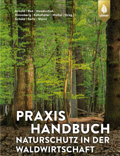 Buchcover Praxishandbuch Naturschutz in der Waldwirtschaft