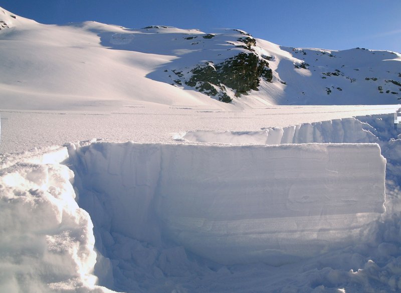 strati della coltre nevosa strati della coltre nevosa